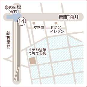 梅田店地図